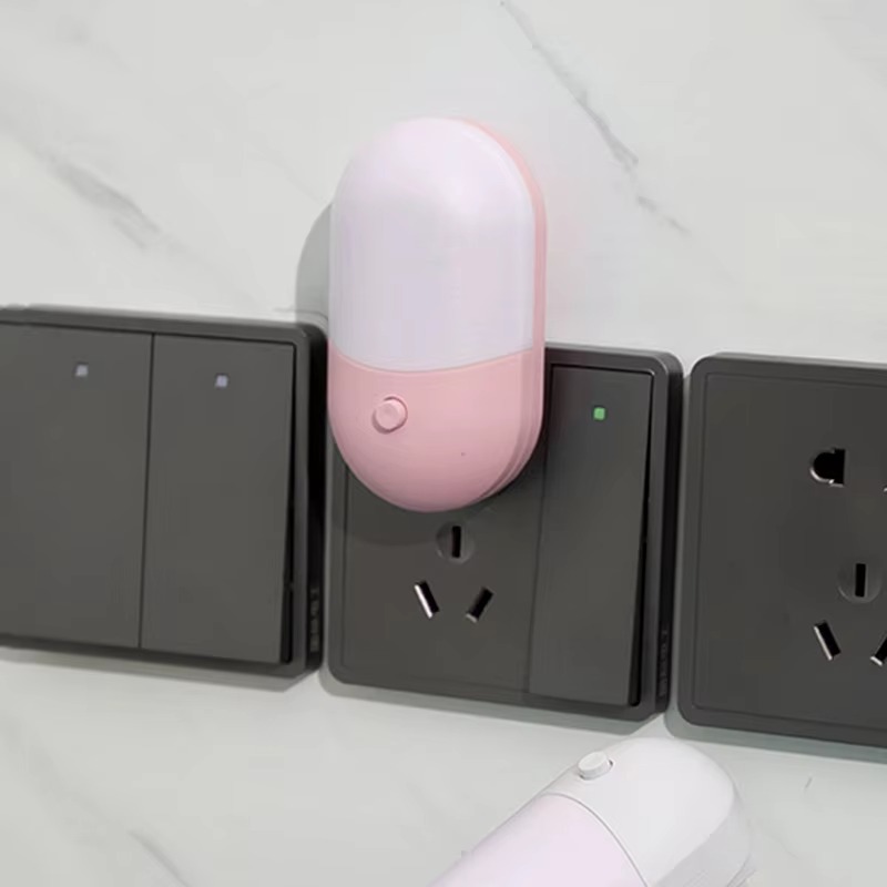 Baby Nursery Wall Lights - Миниатюрный ночник с розеточным подключением для