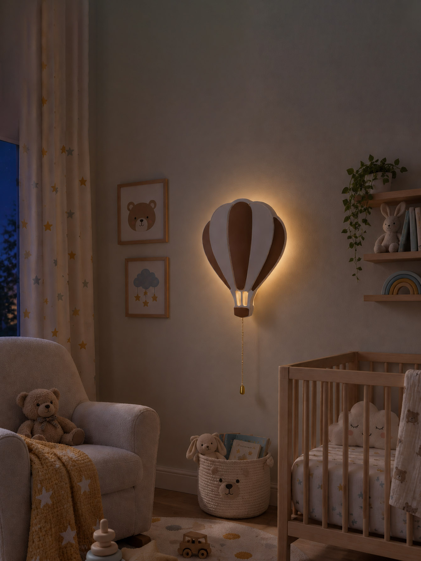 Облачный свет - Настенный свет – обзор и цена Baby Nursery Wall Lights