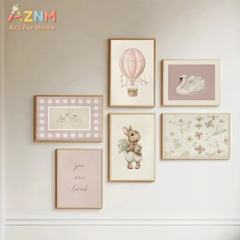 Холст для украшения детской ко – обзор и цена Baby Nursery Frames
