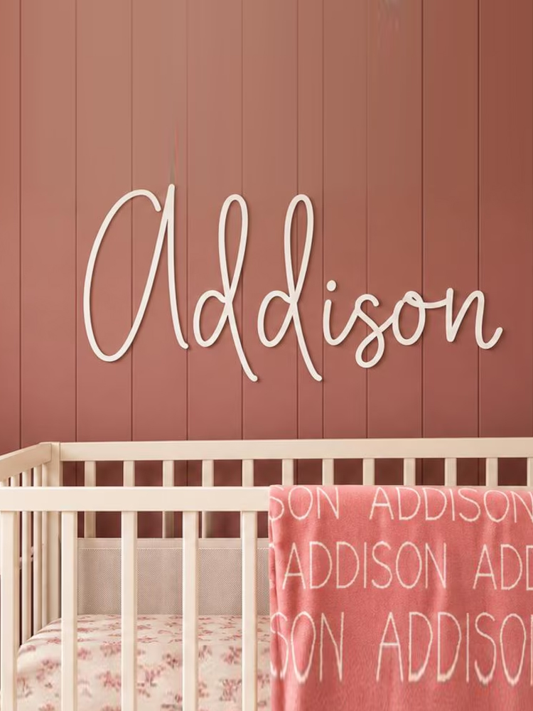 Персонализированное деревянное – обзор и цена Baby Nursery Decor Girl
