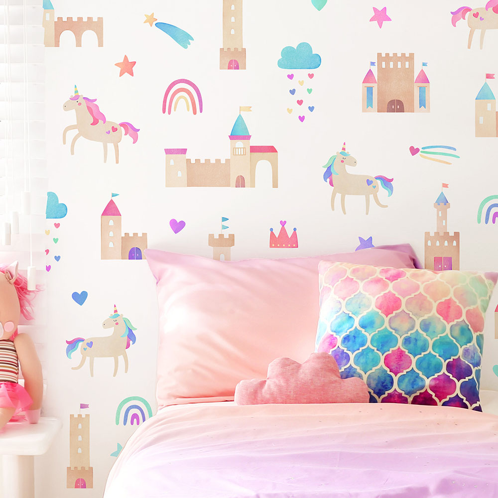 Акварельный замок с единорогом – обзор и цена Baby Girl Nursery Quotes
